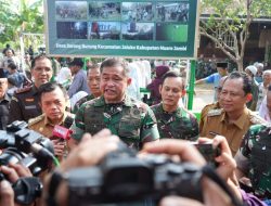 BBS Dampingi Kepala Staf Angkatan Darat (KASAD) Jenderal TNI Maruli Simanjuntak Kunker ke Desa Sarang Burung