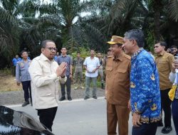 Bupati dan Wakil Bupati Dampingi Wakil Kepala Staf Kepresidenan Kunker di  Muaro Jambi