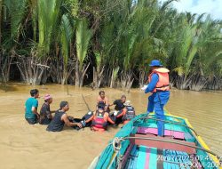 Tim SAR Temukan Jenazah Kru Hilang dalam Kecelakaan Kapal di Sungai Jeruk, Tanjung Jabung Timur
