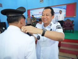 Bupati Muaro Jambi Lantik Penjabat Kepala Desa Kota Karang Suandi,SE