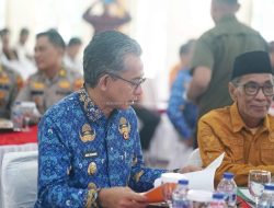 Wakil Bupati Muaro Jambi Junaidi H. Mahir menghadiri Rakor Penanganan Bencana Karhutla wilayah Provinsi Jambi 2025