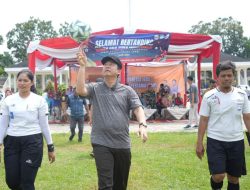 Bambang Bayu Suseno Buka GS) tingkat SMP putra se- Kabupaten Muaro Jambi