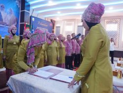Pelantikan Pengurus Dekranasda Kabupaten Muaro Jambi, Himpaudi Muaro Jambi, dan Gabungan Organisasi Wanita (GOW)