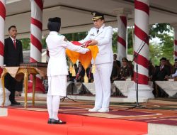 Pemerintah Kabupaten Muaro Jambi menggelar upacara peringatan detik-detik proklamasi dalam rangka Hari Ulang Tahun (HUT) Kemerdekaan Republik Indonesia ke-80