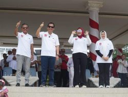 Pemerintah Kabupaten Muaro Jambi menggelar pawai karnaval dalam rangka memperingati Hari Ulang Tahun (HUT) ke-80 Kemerdekaan Republik Indonesia tahun 2025