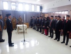 Wakil Bupati Muaro Jambi Junaidi H. Mahir Melantik dan Mengambil Sumpah Jabatan 28 Pejabat Fungsional di Lingkungan Pemkab Muaro Jambi