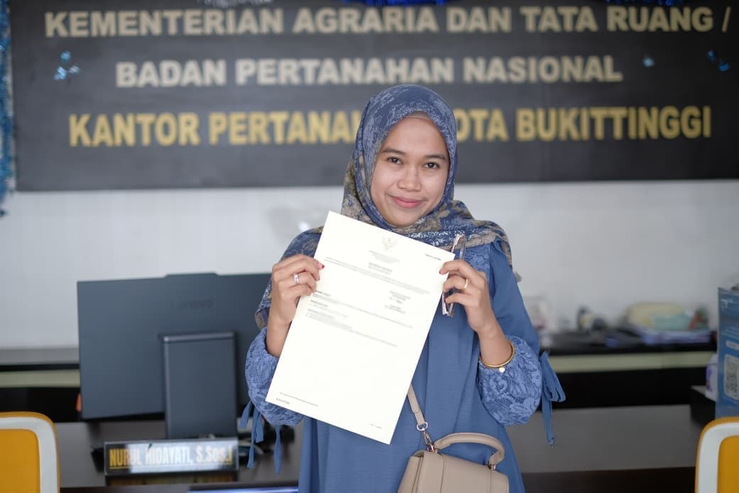 Sertipikat Elektronik Dinilai Lebih Aman di Tengah Risiko Bencana