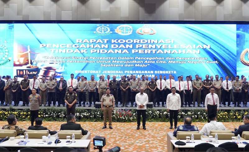 Polri–ATR/BPN Kuatkan Sinergi: Cegah Kerugian Negara Rp23 Triliun Akibat Kejahatan Pertanahan