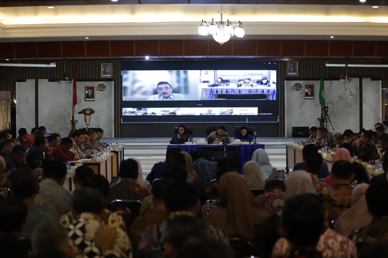 Sekjen ATR/BPN Tekankan Disiplin Anggaran di Rakerda BPN Jatim