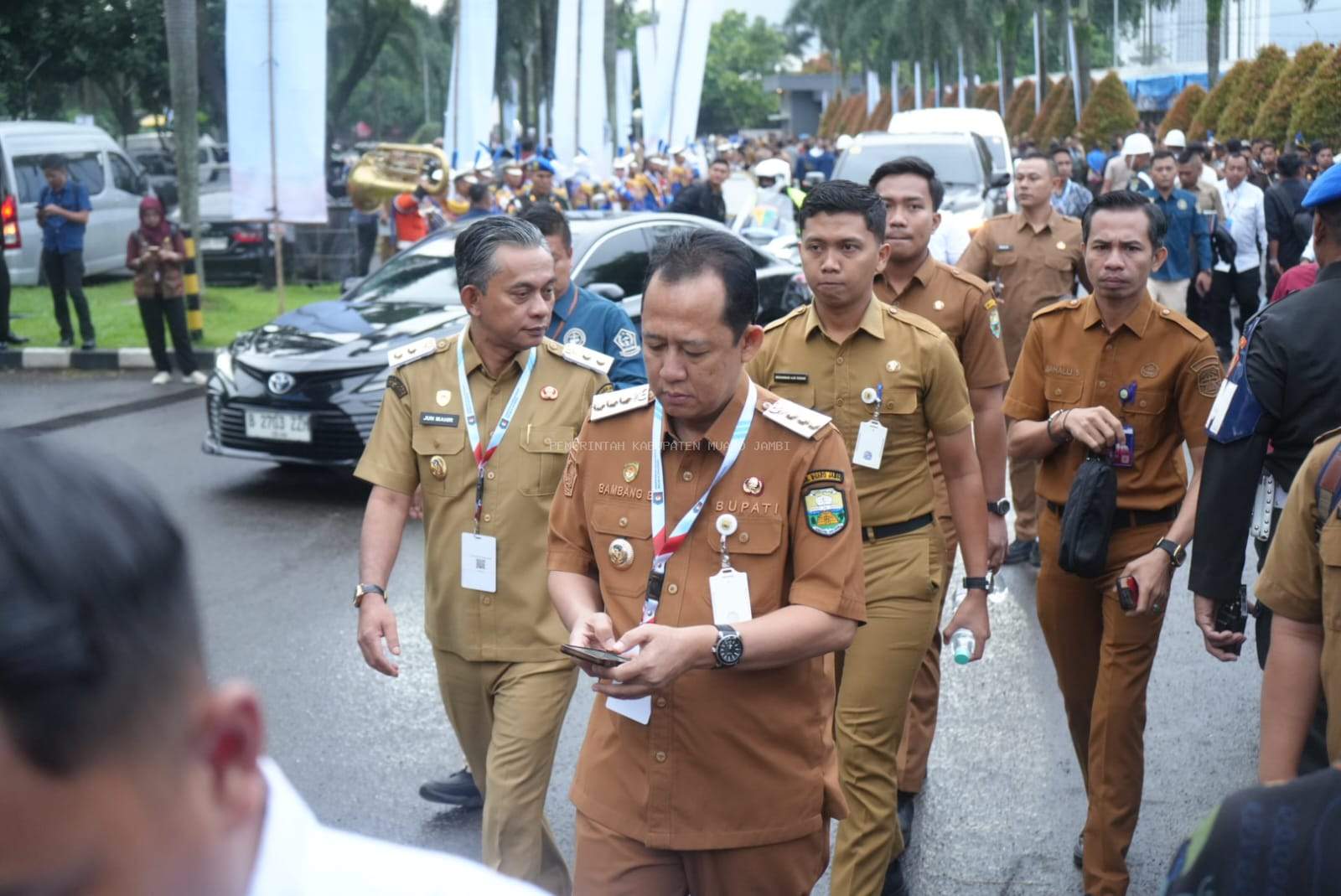 Bupati Muaro Jambi Ikuti Rakorna) Pemerintah Pusat dan Daerah Tahun 2026
