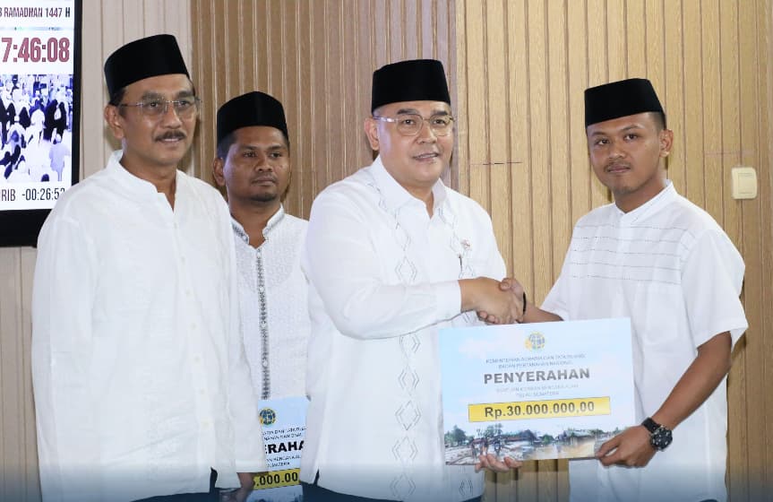 Ramadan, ATR/BPN Salurkan Bantuan ASN Aceh Terdampak Banjir