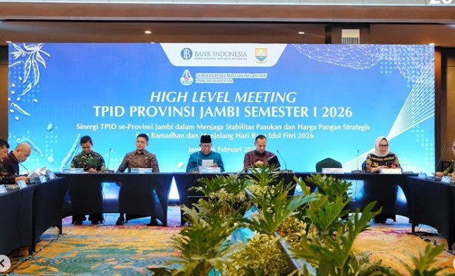 Batang Hari Hadiri HLM Pengendalian Inflasi Provinsi