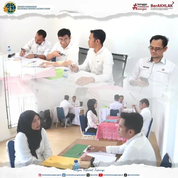 Kantah Tanjab Barat Tuntaskan Rekrutmen Reforma Agraria 2026