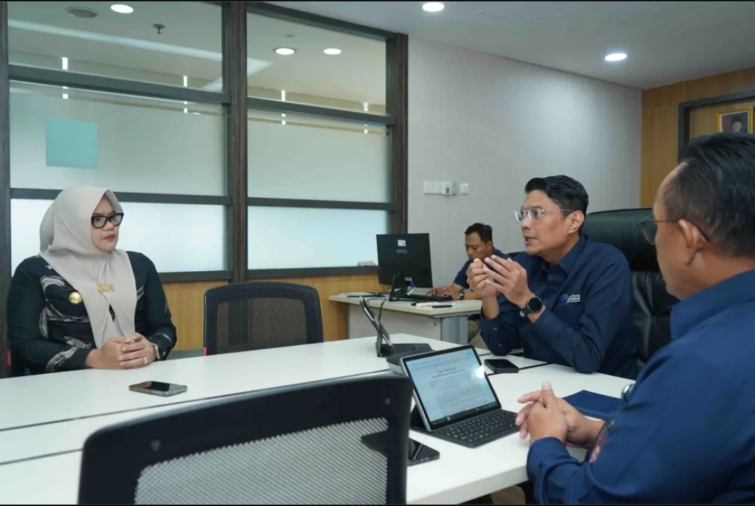 Bahas Pembangunan Pasar, Bupati Tanjung Jabung Timur Koordinasi ke Kementerian Perdagangan