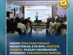 Hadiri Paskah ATR/BPN, Nusron Serukan Kebangkitan Nasional
