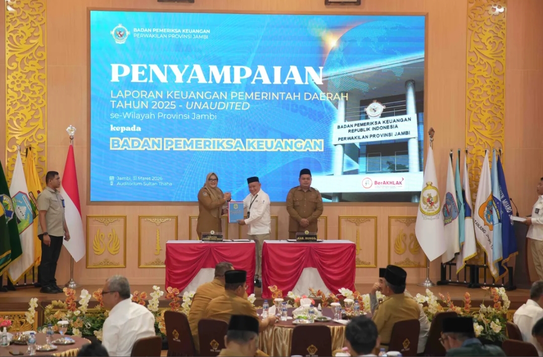 Serahkan LKPD 2025, Dillah Targetkan WTP
