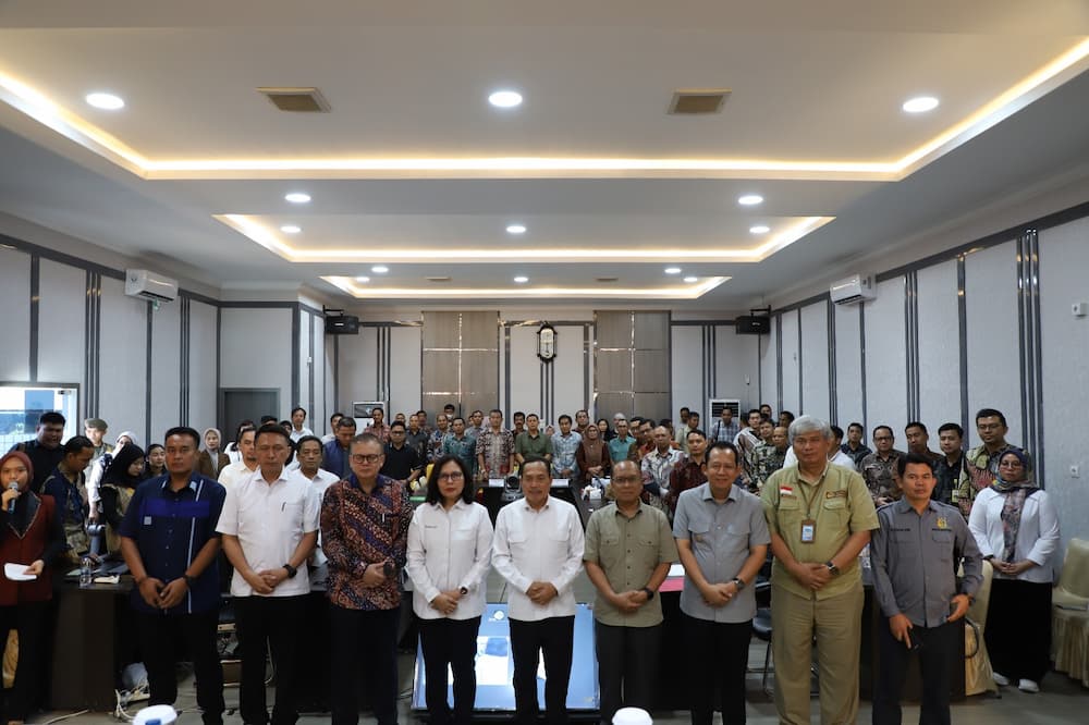 Kepala Kantah Tanjab Barat Ikuti Pembinaan Sengketa Pertanahan