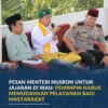Nusron Wahid Ingatkan ASN ATR/BPN Utamakan Kepentingan Publik