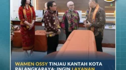 Wamen Ossy Tinjau Kantah Palangkaraya, Soroti Layanan Cepat