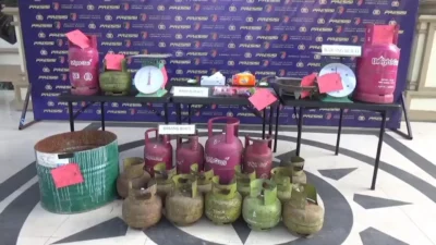 Polda Jambi Tangkap Pelaku Oplosan Gas Subsidi ke Non Subsidi