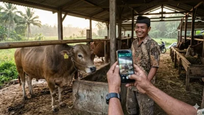 Sapi Online Tanjab Timur Permudah Peternak Jual Hewan Kurban