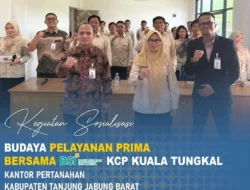 Kantah Tanjab Barat Gelar Pelayanan Prima Bersama BSI