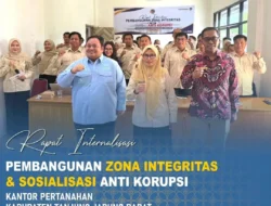 Kantah Tanjab Barat Perkuat Zona Integritas dan Anti Korupsi