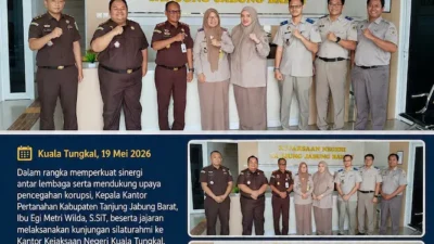 Kantah Tanjab Barat Perkuat Sinergi dengan Kejari Kuala Tungkal