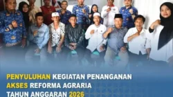 Kantah Tanjab Barat Gelar Penyuluhan Reforma Agraria 2026