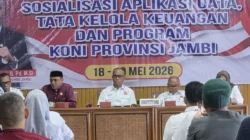 KONI Jambi Mulai Digitalisasi dan Tata Kelola Menuju PON 2028