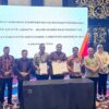 Sekda Batang Hari Hadiri RUPSLB Bank Jambi Bersama Bank BJB