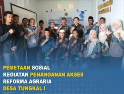 Kantah Tanjab Barat Petakan Kondisi Sosial Warga Dukung Reforma Agraria