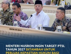 Menteri Nusron Usulkan Target PTSL 2027 Ditambah Demi Kepastian Hukum Tanah