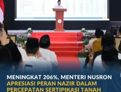 Menteri Nusron Apresiasi Nazir, Sertipikasi Wakaf Naik 206 Persen