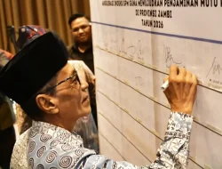 Wabup Bakhtiar Hadiri Deklarasi Mutu Pendidikan Jambi 2026