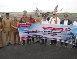 Al Haris Sambut Rute Baru Batik Air, Dorong Ekonomi Wilayah Barat