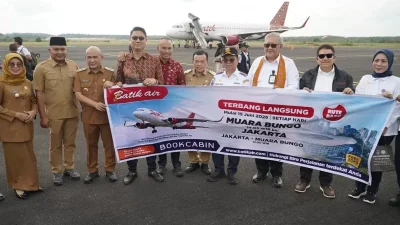 Al Haris Sambut Rute Baru Batik Air, Dorong Ekonomi Wilayah Barat