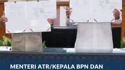 Menteri ATR dan Mendagri Percepat Integrasi LP2B dalam RTRW Daerah