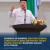 Menteri Nusron Gandeng 28 Kampus Percepat Sertipikasi Tanah Wakaf Sulsel