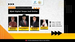 Bahaya Judi Online Mengancam, Komdigi dan DPR RI Edukasi Masyarakat Lewat Webinar