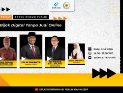 Bahaya Judi Online Mengancam, Komdigi dan DPR RI Edukasi Masyarakat Lewat Webinar