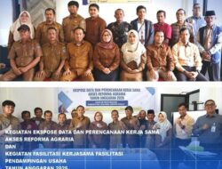 Kantah Tanjab Barat Perkuat Akses Reforma Agraria Lewat Ekspose Data 2026