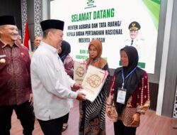 Menteri Nusron Targetkan 2.000 Sertipikat Aceh Tamiang Rampung Akhir 2026