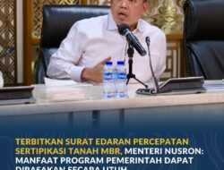 ATR/BPN Perkuat Sertipikasi Tanah MBR Melalui Sinergi Lintas Sektor