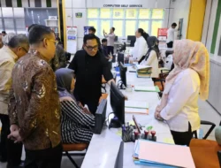 Wamen ATR/BPN Tinjau Pelayanan Pertanahan di Kantah Kota Batam Bersama DPR