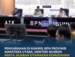 Menteri Nusron Minta Jajaran BPN Utamakan Kemudahan Layanan Masyarakat