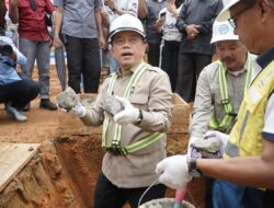 Gubernur Al Haris Letakkan Batu Pertama Pembangunan RSUD Bukit Tengah