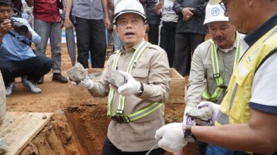 Gubernur Al Haris Letakkan Batu Pertama Pembangunan RSUD Bukit Tengah