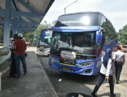 Bus Kontingen Jamnas Dicek, Dispora dan Kwarda Jambi Prioritaskan Keselamatan