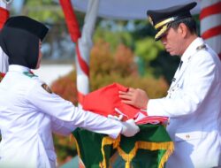 Upacara HUT ke-81 Kemerdekaan RI di Batang Hari Berlangsung Khidmat
